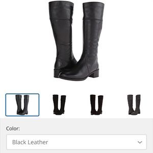 La Canadienne black leather WATERPROOF high boots
